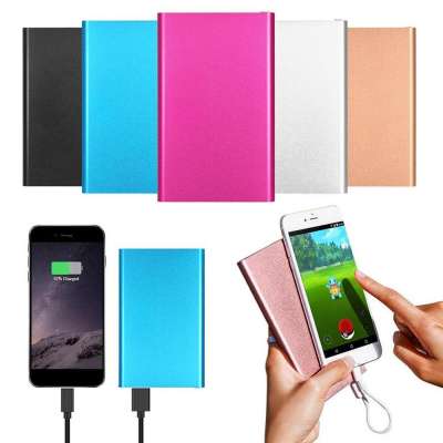 Portable 3000mah 5000mah Power Banks External Battery Charger easy carry christmas promotion gifts power bank custom logo