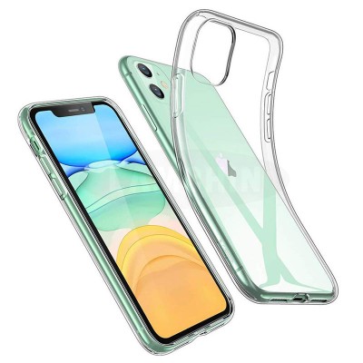 TPU Soft Cover Case Support Wireless Charging Mobile Cases for iPhone12  X 11 pro 11max Clear Phone Case