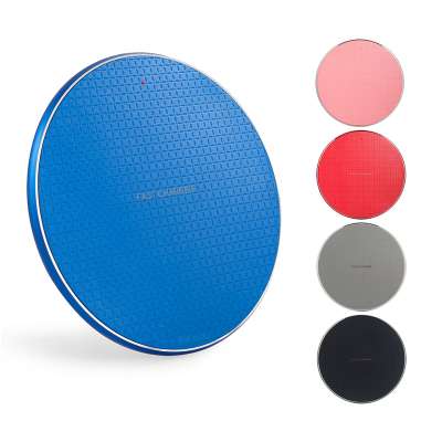 2020 10W Fast Universal Qi Wireless Charger Pad Mobile Phone Fast Wireless Car Charger for Iphone 11 Pro Xs Max for Mobile Phone